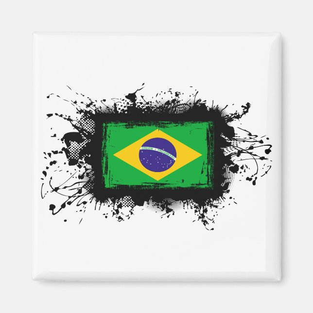 Íman Bandeira do Brasil (Frente)