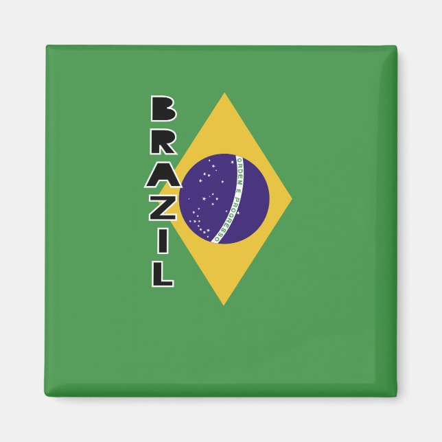 Íman Bandeira do Brasil (Frente)