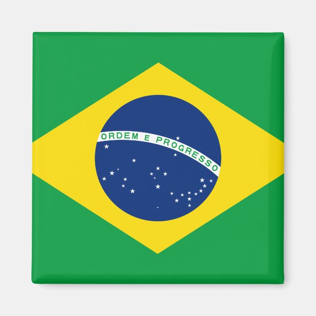 Íman Bandeira do Brasil (brasileiro) (Frente)