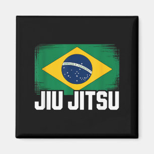 Íman Bandeira do Brasil Para Amantes de Jiu Jitsu Brasi