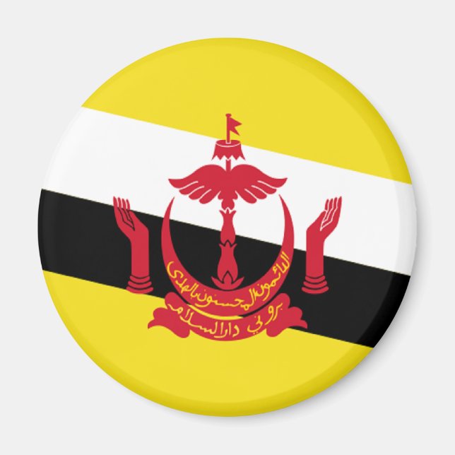 Íman Bandeira do Brunei (Frente)