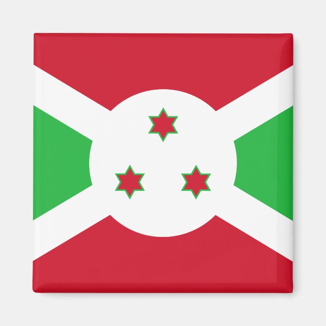 Íman Bandeira do Burundi (Frente)