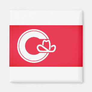 Íman Bandeira do Calgary, CANADÁ