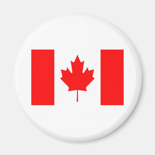 Íman Bandeira do Canadá (Frente)