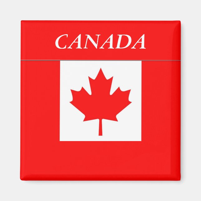 Íman Bandeira do Canadá (Frente)