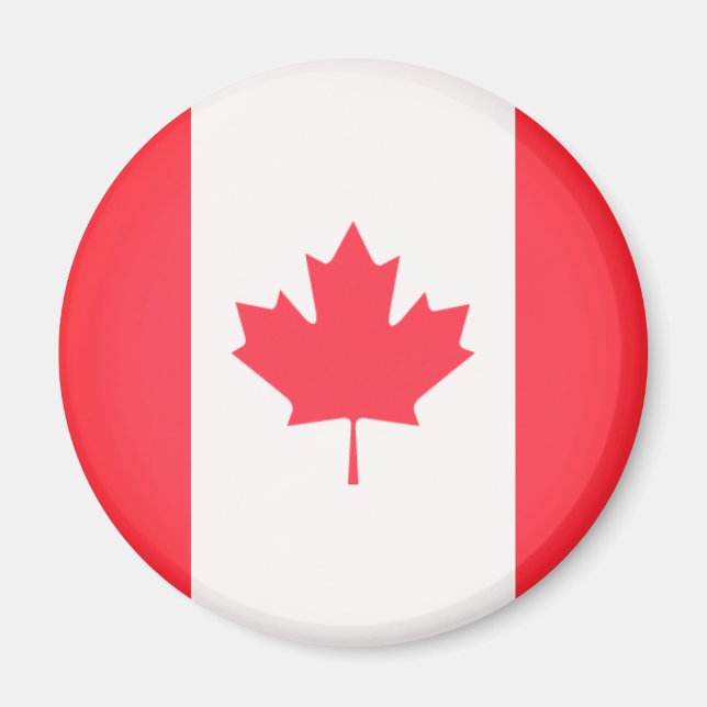 Íman Bandeira do Canadá (Frente)