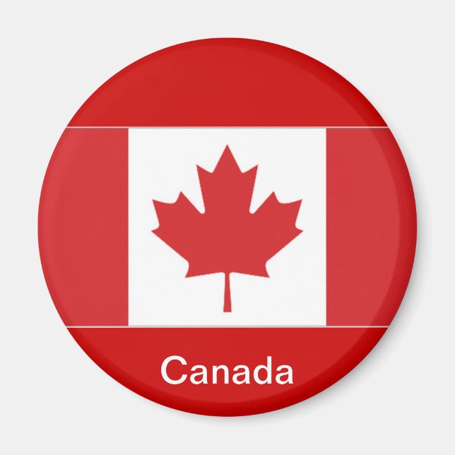 Íman Bandeira do Canadá (Frente)