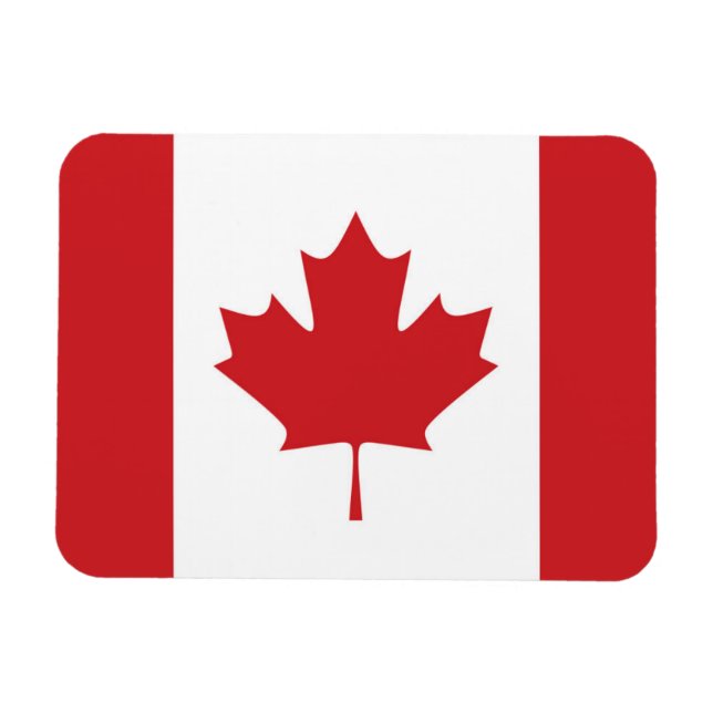 Íman Bandeira do Canadá (Horizontal)