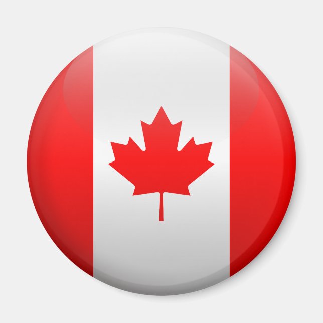 Íman Bandeira do Canadá (Frente)