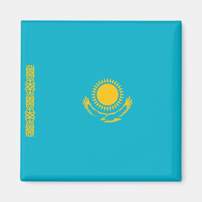 Íman Bandeira do Cazaquistão (Frente)