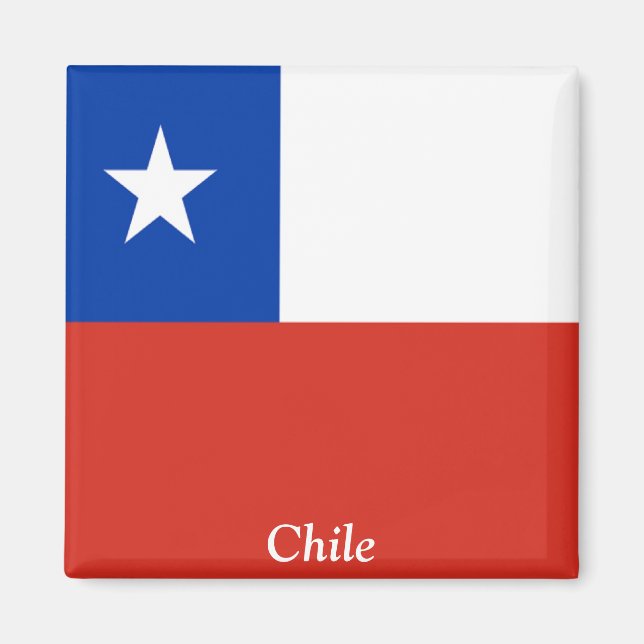 Íman Bandeira do Chile (Frente)