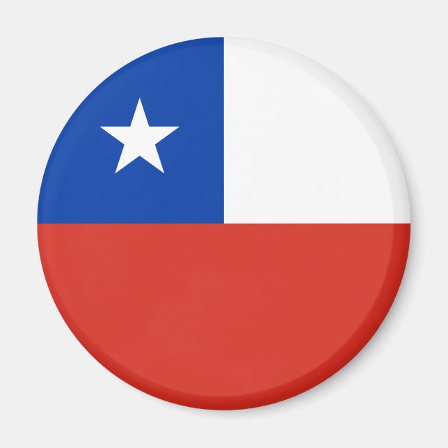 Íman Bandeira do Chile (Frente)