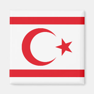 Íman Bandeira do Chipre do Norte