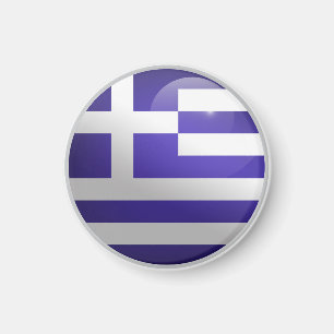 Íman Bandeira do Círculo Brilhante da Grécia
