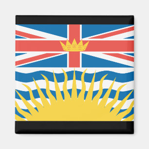 ÍMAN BANDEIRA DO COLUMBIA BRITÂNICA