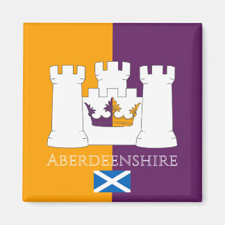 Íman Bandeira do condado de Aberdeenshire, Escócia