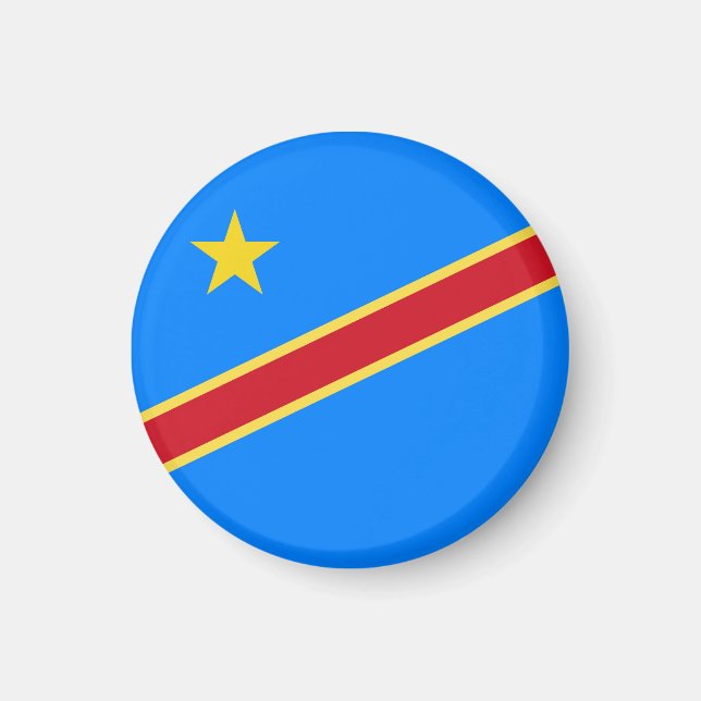 Íman Bandeira do Congo (Frente)