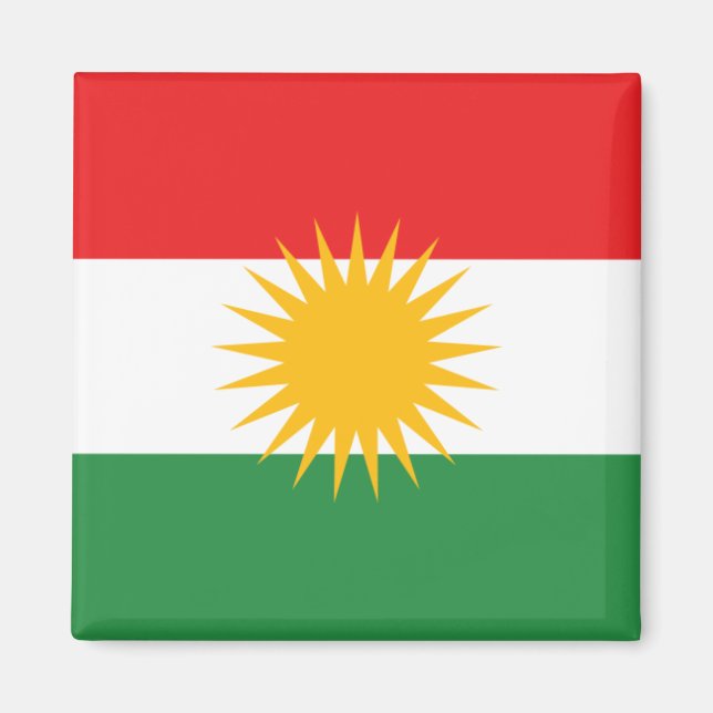 Íman Bandeira do Curdistão (Frente)