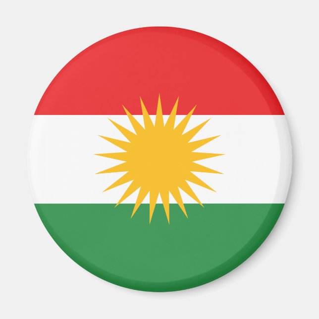 Íman Bandeira do Curdistão (Frente)