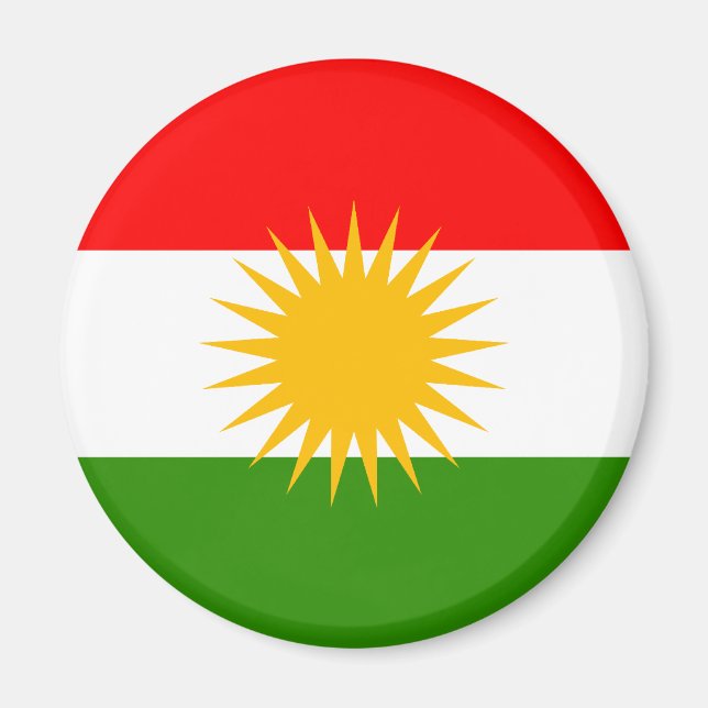 Íman Bandeira do Curdistão (Frente)