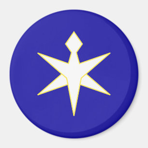 Íman Bandeira do Distrito de Chiba, Japão