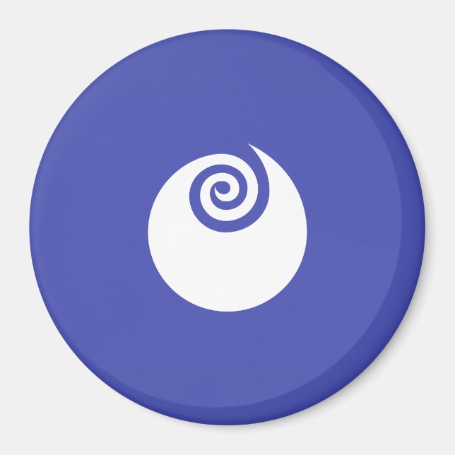 Íman Bandeira do Distrito de Ibaraki, Japão (Frente)