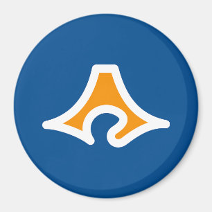 Íman Bandeira do Distrito de Shizuoka, Japão