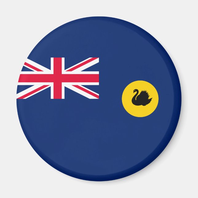 Íman Bandeira do Estado da Austrália Ocidental (Frente)