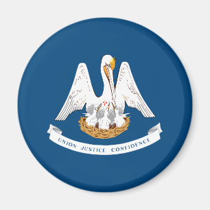 Íman Bandeira do Estado da Louisiana