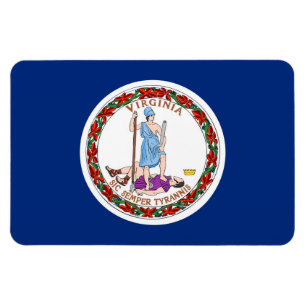 Íman Bandeira do Estado da Virgínia