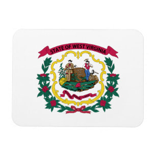 Íman Bandeira do Estado da Virgínia Ocidental