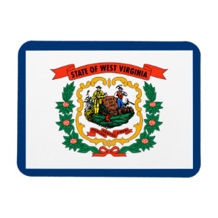 Íman Bandeira do Estado da Virgínia Ocidental