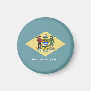 Íman Bandeira do Estado de Delaware, EUA