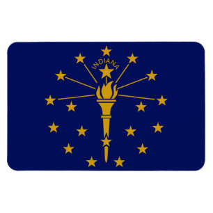 Íman Bandeira do Estado de Indiana