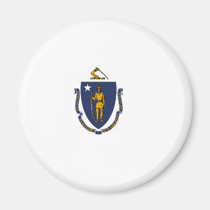 Íman Bandeira do Estado de Massachusetts