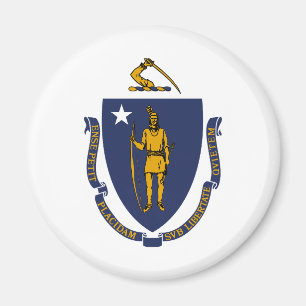 Íman Bandeira do Estado de Massachusetts