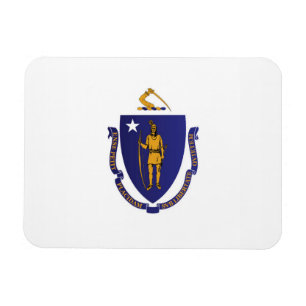 Íman Bandeira do Estado de Massachusetts, EUA