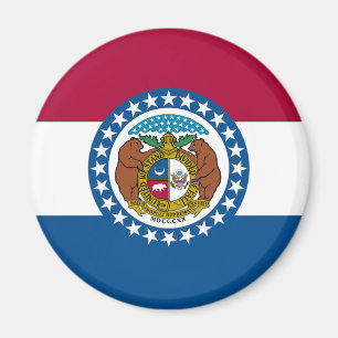 Íman Bandeira do estado de Missouri