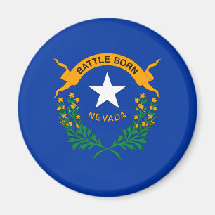 Íman Bandeira do Estado de Nevada