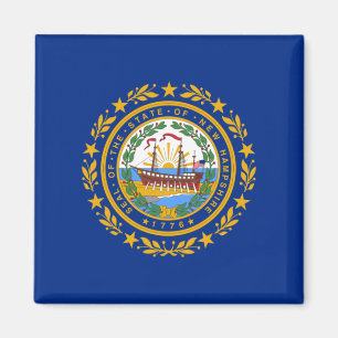 Íman Bandeira do Estado de New Hampshire