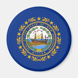Íman Bandeira do Estado de New Hampshire