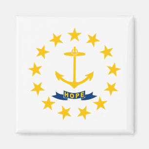 Íman Bandeira do Estado de Rhode Island