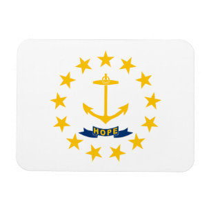 Íman Bandeira do Estado de Rhode Island