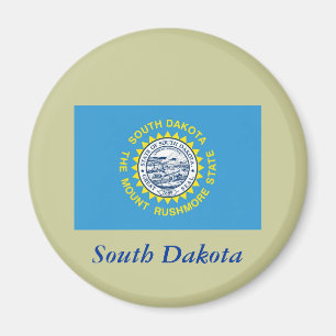 Íman Bandeira do estado de South Dakota