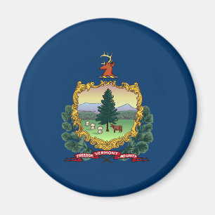 Íman Bandeira do Estado de Vermont