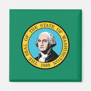 Íman Bandeira do Estado de Washington