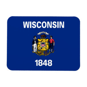Íman Bandeira do Estado de Wisconsin