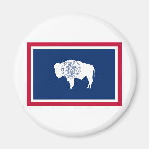 Íman Bandeira do estado de Wyoming
