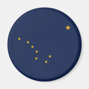 Íman Bandeira do Estado do Alasca