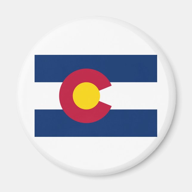 Íman Bandeira do Estado do Colorado (Frente)